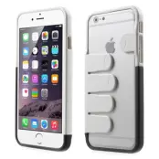 Bumper skal till Apple iPhone 6 / 6S - Vit Fingrar