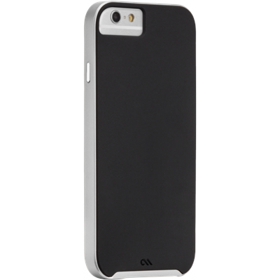 Case-Mate Slim Tough Case (iPhone 6/6S) - Svart/silver