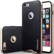 Caseology Bumper Frame Skal till Apple iPhone 6 / 6S - Carbon Svart