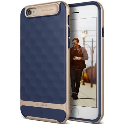 Caseology Parallax Series BaksideSkal till Apple iPhone 6 (S) - Blå