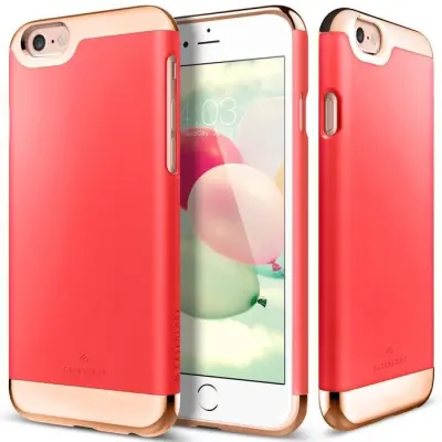 Caseology Savoy Skal till Apple iPhone 6(S) Plus (Magenta - Rose Gold)
