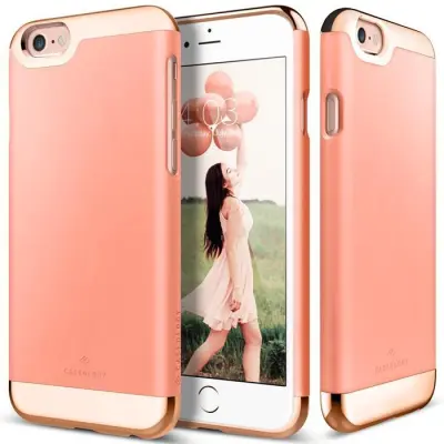 Caseology Savoy Skal till Apple iPhone 6(S) Plus (Rosa - Rose Gold)