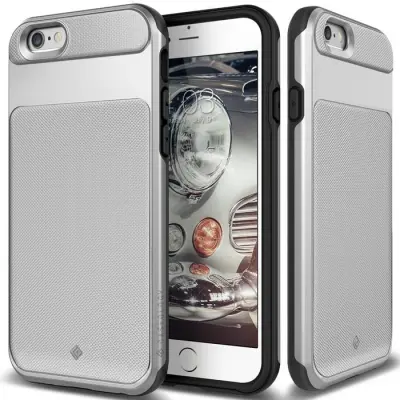 Caseology Vault Skal till Apple iPhone 6 / 6S - Silver