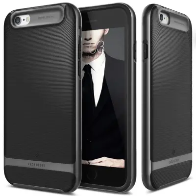 Caseology Wavelength Skal till Apple iPhone 6 / 6S - Svart