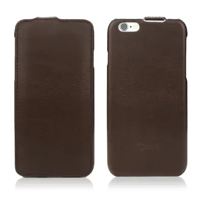 CASEual LeatherFlip för iPhone 6/6s - Italian Mocca