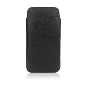 CASEual LeatherPouch för iPhone 6/6s av premium läder - Classic Black