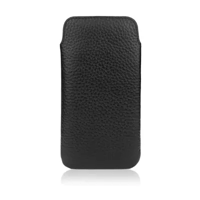 CASEual LeatherPouch för iPhone 6/6s av premium läder - Classic Black