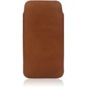 Caseual LeatherPouch (iPhone 7/6/6S) - Ljusbrun