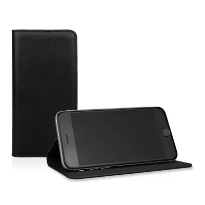CASEual LeatherSlim för iPhone 6/6s av premium läder - Italian Black