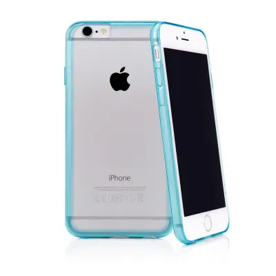 CASEual Outline Skal till iPhone 6 / 6S - Blå/Transparent