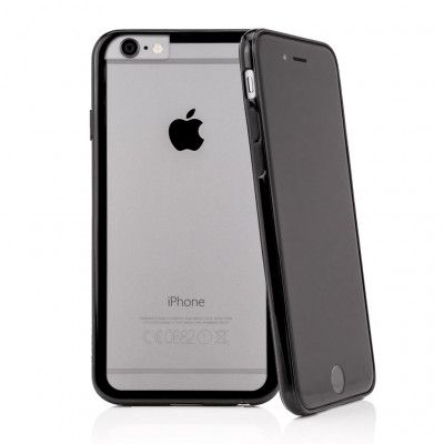 CASEual Outline Skal till iPhone 6 / 6S - Svart/Transparent