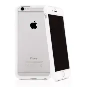 CASEual Outline Skal till iPhone 6 / 6S - Vit/Transparent