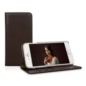 CASEual Wallet för iPhone 6/6s av premium läder - Italian Mocca