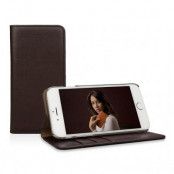 CASEual Wallet för iPhone 6/6s Plus av premium läder - Italian Mocca