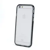 Celly Bumper Cover Fluo iPhone 6/6s - Svart