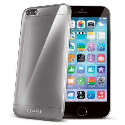 Celly Gelskin, Flexicase skal för iPhone 6 / 6S (Transparent)