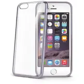 Celly Laser Cover (iPhone 6/6S) - Mörk silver