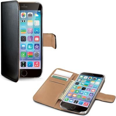 Celly Wallet Case iPhone 6/6s Svart