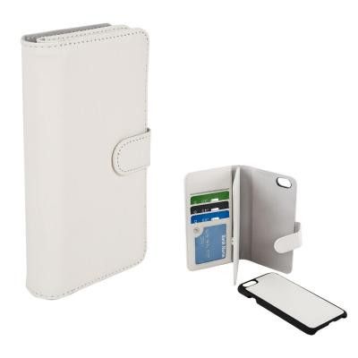 Champion Dubbel Wallet för iPhone 6/6S - vit