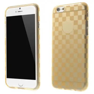 Check Design FlexiCase skal till Apple iPhone 6 / 6S (Orange)