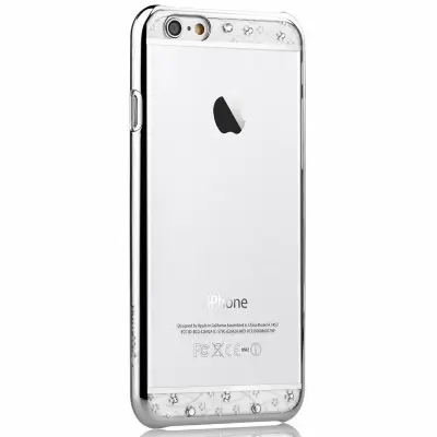 Comma BaksideSkal till Apple iPhone 6 / 6S - Bling Silver