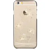 Comma BaksideSkal till Apple iPhone 6 / 6S - Guld Blommor