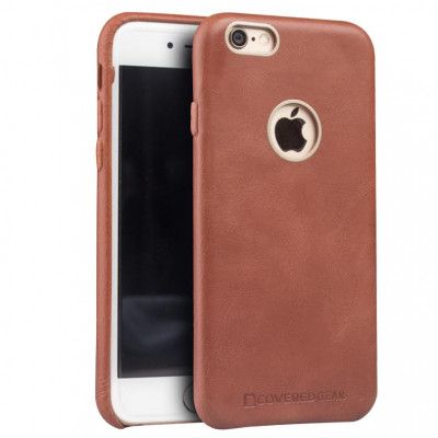 CoveredGear Äkta Läder Skal iPhone 6/6S- Brun
