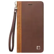 CoveredGear Boston Wallet i äkta läder till iPhone 6/6S - Brun