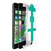 CoveredGear Easy App Härdat Glas Skärmskydd till iPhone 6S/6 - Svart