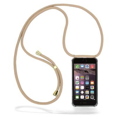 Boom iPhone 6/6S skal med mobilhalsband- Beige Cord