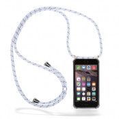 Boom iPhone 6/6S skal med mobilhalsband- White Stripes Cord