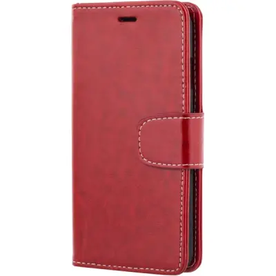 DELTACO plånboksfodral för iPhone 6 / 6S - Röd