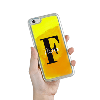 Designa Själv Neon Sand skal iPhone 6/6s - Orange