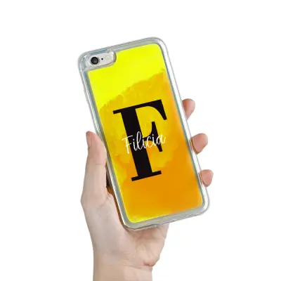 Designa Själv Neon Sand skal iPhone 6/6s - Orange