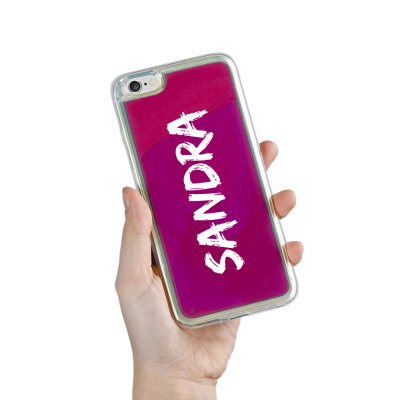 Designa Själv Neon Sand skal iPhone 6/6s - Violet
