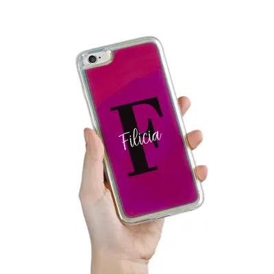 Designa Själv Neon Sand skal iPhone 6/6s - Violet