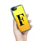 Designa Själv Neon Sand skal iPhone 6/7/8/SE 2020 - Orange