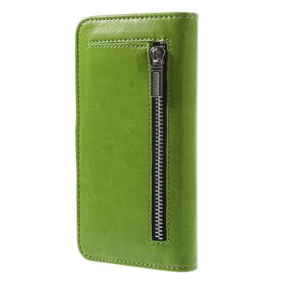 Detachable 2 in 1 Plånboksfodral till Apple iPhone 6 / 6S - Grön