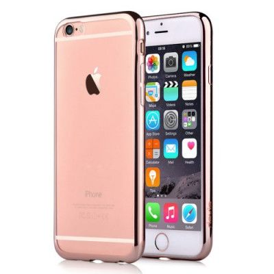 Devia 0.8mm Flexicase Skal till Apple iPhone 6(S) Plus - Rose Gold