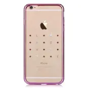 Devia Crystal Love till iPhone 6 / 6S - Rosa