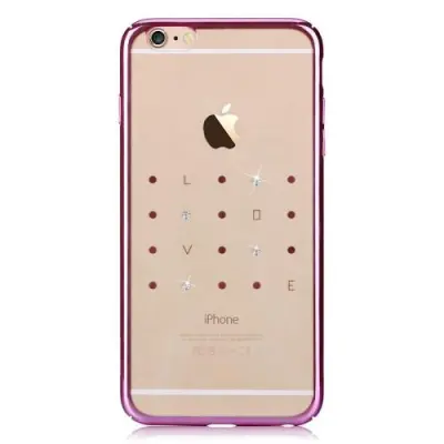 Devia Crystal Love till iPhone 6 / 6S - Rosa