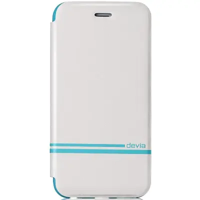 Devia Plånboksfodral till Apple iPhone 6 / 6S - Vit