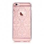 Devia skal med Swarovski-stenar till iPhone 6 / 6S - Pattern RoseGold
