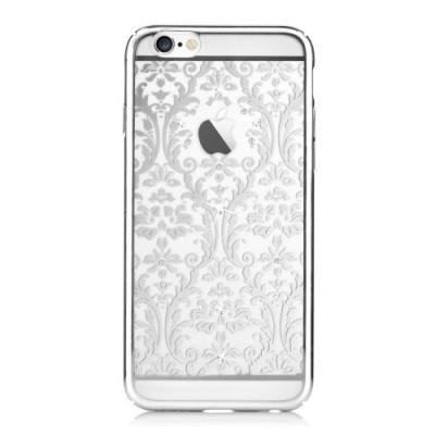 Devia skal med Swarovski-stenar till iPhone 6 / 6S - Pattern Silver