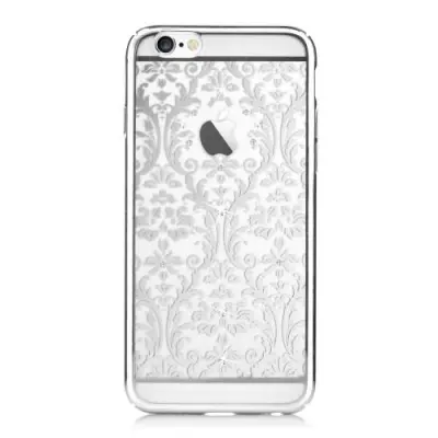 Devia skal med Swarovski-stenar till iPhone 6 / 6S - Pattern Silver