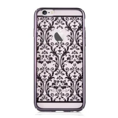 Devia skal med Swarovski-stenar till iPhone 6 / 6S - Pattern Svart