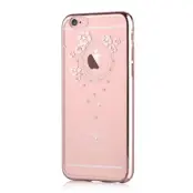 Devia Skal med Swarovski-Stenar till Apple iPhone 6(S) Plus - Garland Rosegold