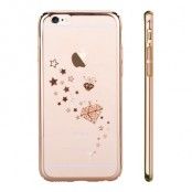 Devia Skal med Swarovski-stenar till iPhone 6 / 6S Plus - Starry Gold