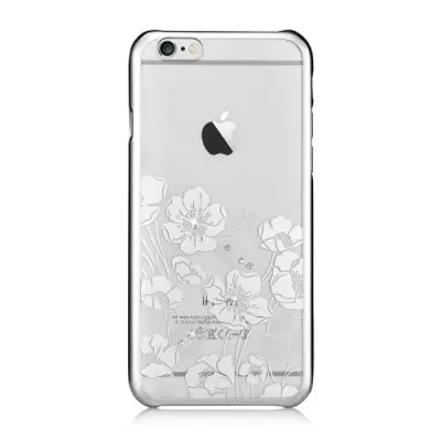 Devia skal med Swarovski-stenar till iPhone 6 / 6S - Silver