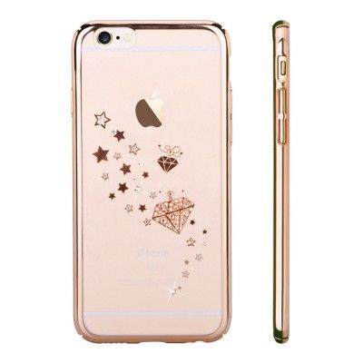 Devia Skal med Swarovski-stenar till iPhone 6 / 6S - Starry Gold